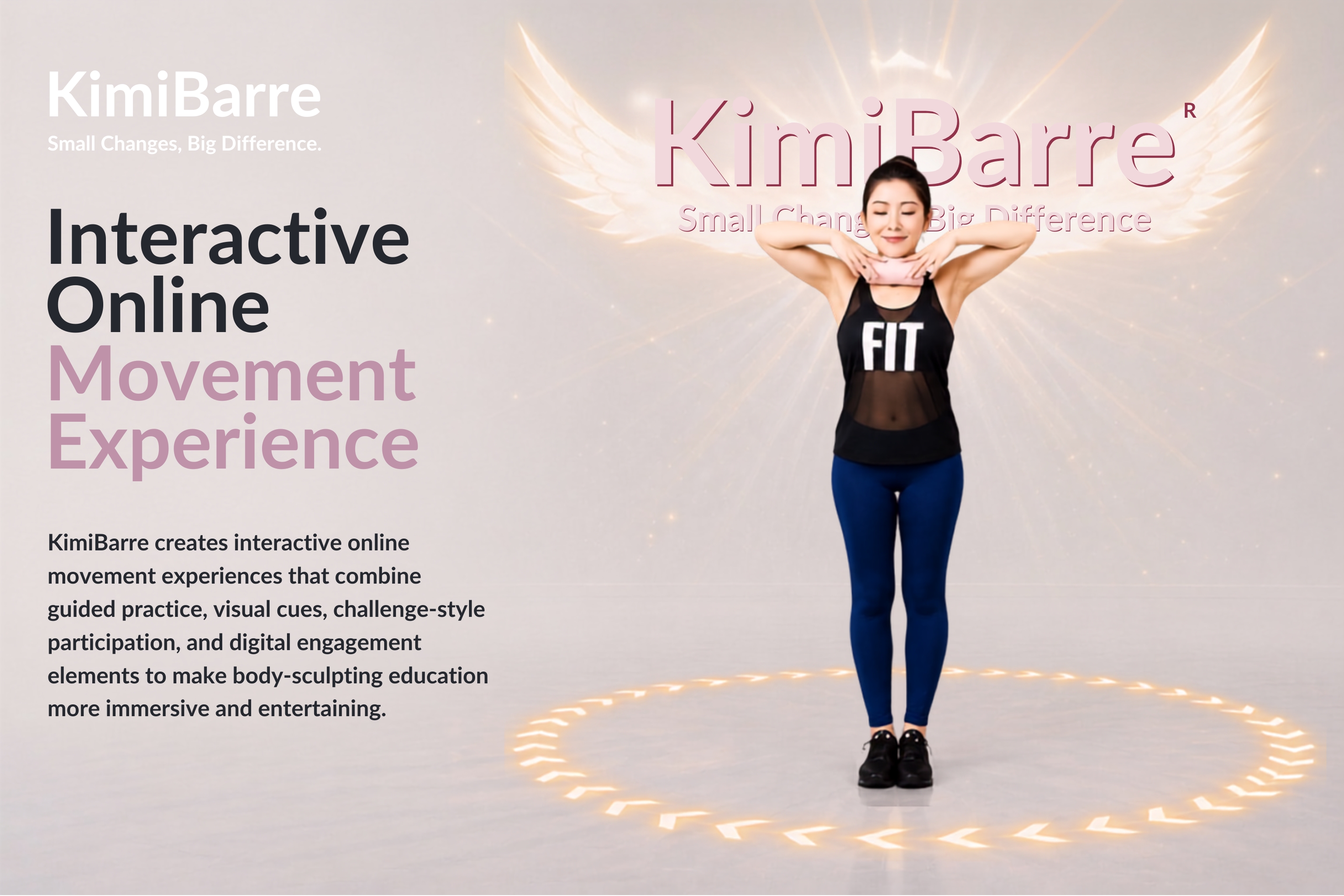 KimiBarre Interactive Online Movement Experience