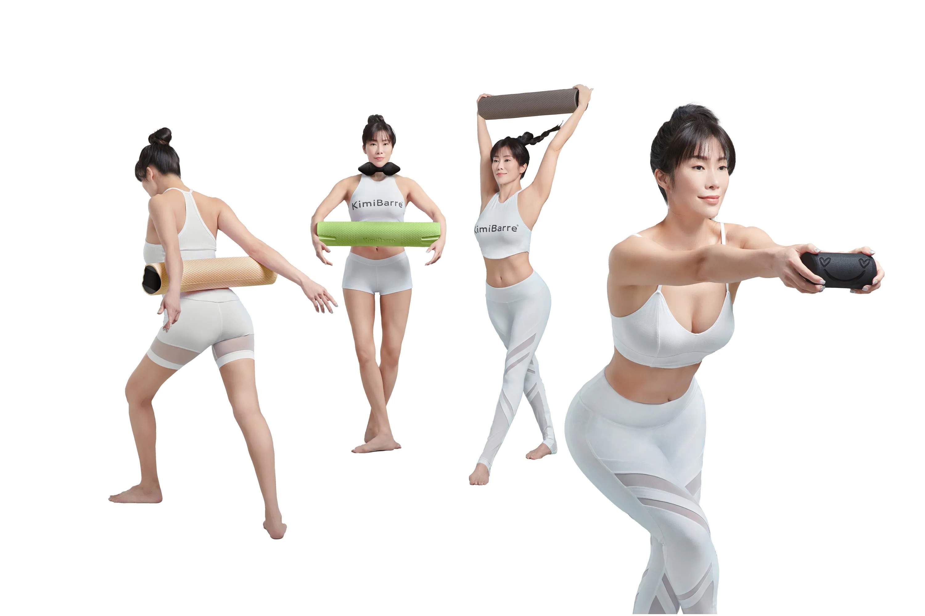 KimiBarre教你夾出細小腿